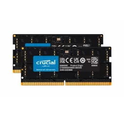 Память для ноутбука SO-DIMM DDR5 64 Gb (5600 MHz) (Kit 32 Gb x 2) Crucial (CT2K32G56C46S5)