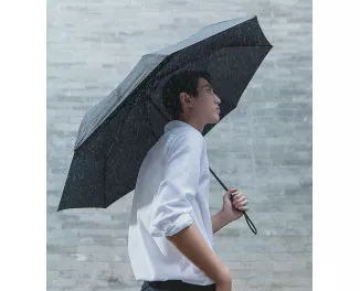 Парасолька складана напівавтомат антивітер Runmi 90 Ninetygo Super Portable Automatic Umbrella Black