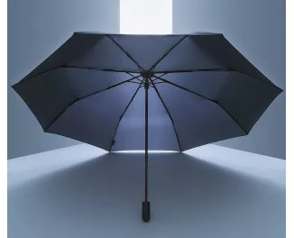 Парасолька складана напівавтомат антивітер Runmi 90 Ninetygo Super Portable Automatic Umbrella Black