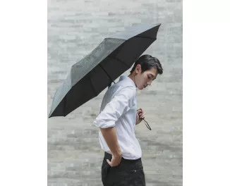 Парасолька складана напівавтомат антивітер Runmi 90 Ninetygo Super Portable Automatic Umbrella Black