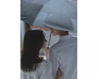 Парасолька Xiaomi RunNi  Ninetygo Super Portable Automatic Umbrella Gray (6941413204224)