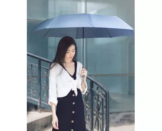 Парасолька Xiaomi RunNi  Ninetygo Super Portable Automatic Umbrella Gray (6941413204224)
