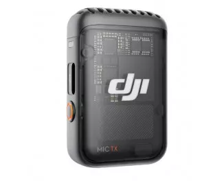 Передатчик радиосистемы DJI Mic 2 Transmitter Shadow Black (CP.RN.00000328.01)