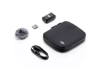 Передатчик радиосистемы DJI Mic 2 Transmitter Shadow Black (CP.RN.00000328.01)