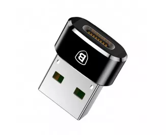 Перехідник Baseus Adapter USB-C/USB (CAAOTG-01) Black