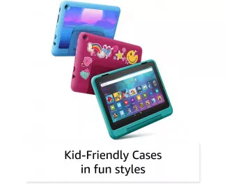 Планшет Amazon Fire HD 8 kids pro 12th gen. 32 GB (2022) Rainbow Universe Kid-Frendly