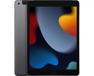 Планшет Apple iPad 10.2 2021  Wi-Fi + Cellular 64Gb Space Gray (MK663, MK473)