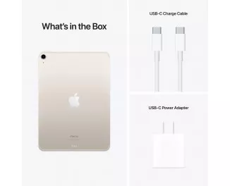 Планшет Apple iPad Air 10.9 2022  Wi-Fi + Cellular 256Gb Starlight (MM743, MM7H3)