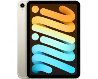 Планшет Apple iPad mini 6 2021 Wi-Fi + Cellular 64Gb Starlight (MK8C3)