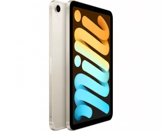 Планшет Apple iPad mini 6 2021 Wi-Fi + Cellular 64Gb Starlight (MK8C3)