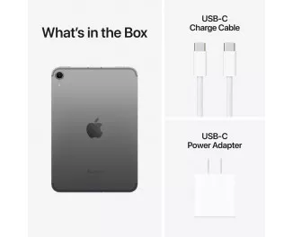 Планшет Apple iPad mini 7 2024 Wi-Fi + Cellular 256GB Space Gray (MXPT3)