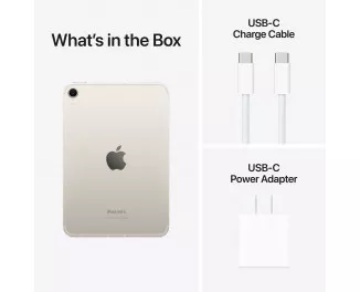 Планшет Apple iPad mini 7 2024 Wi-Fi + Cellular 256GB Starlight (MXPX3)
