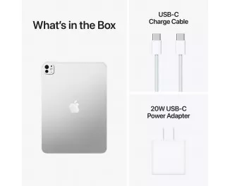 Планшет Apple iPad Pro 13 2025 Wi-Fi + Cellular 2TB Silver (ME8K4)