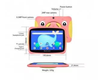 Планшет Blackview Tab 3 Kids 2/32GB Wi-Fi Fairytale Pink Global