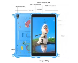 Планшет Blackview Tab 50 Kids 3/64GB Wi-Fi Bubbly Blue Global