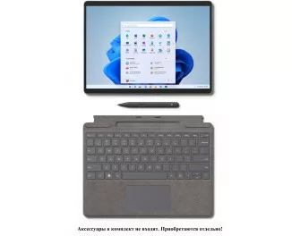 Планшет Microsoft Surface Pro 8 Intel Core i5 8/128GB Platinum (8PN-00001)