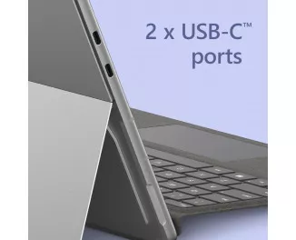 Планшет Microsoft Surface Pro 9 SQ3 8/128GB 5G Platinum (RS1-00001)