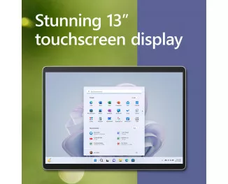 Планшет Microsoft Surface Pro 9 SQ3 8/128GB 5G Platinum (RS1-00001)