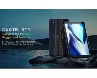 Планшет Oukitel Pad RT3 4/64GB Rugged Black