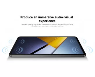 Планшет POCO Pad X1 8/512Gb Wi-Fi Grey Global