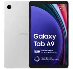 Планшет Samsung Galaxy Tab A9 SM-X110 8/128GB Wi-Fi Silver (SM-X110NZSE)