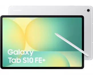 Планшет Samsung Galaxy Tab S10 FE+ X620 12/256GB Wi-Fi Silver (SM-X620NZSP)