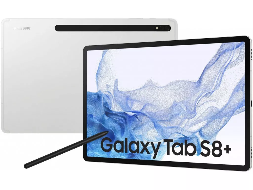 Планшет Samsung Galaxy Tab S8+ 8/128GB Wi-Fi Silver (SM-X800NZSA)