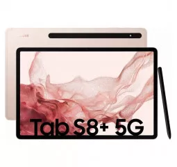 Планшет Samsung Galaxy Tab S8+ 8/256GB 5G Pink Gold (SM-X806BIDB)