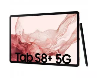 Планшет Samsung Galaxy Tab S8+ 8/256GB 5G Pink Gold (SM-X806BIDB)