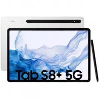 Планшет Samsung Galaxy Tab S8+ 8/256GB 5G Silver (SM-X806BZSB)