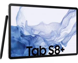 Планшет Samsung Galaxy Tab S8+ 8/256GB Wi-Fi Silver (SM-X800NZSB)