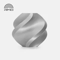 Пластик для 3D друку без котушки Bambu Lab PLA Basic Refill Silver (A00-D1-1.75-1000-SPLFREE)