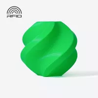 Пластик для 3D друку з котушкою Bambu Lab PLA Basic 1kg Bambu Green (A00-G6-1.75-1000-spl)