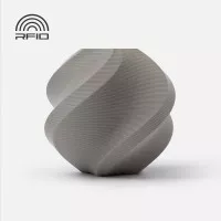 Пластик для 3D друку з котушкою Bambu Lab PLA Basic 1kg Gray (A00-D0-1.75-1000-spl)