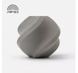 Пластик для 3D друку з котушкою Bambu Lab PLA Basic 1kg Gray (A00-D0-1.75-1000-spl)