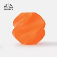 Пластик для 3D друку з котушкою Bambu Lab PLA Basic 1kg Orange  (A00-A0-1.75-1000-spl)