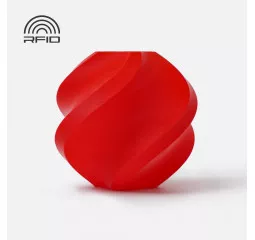 Пластик для 3D друку з котушкою Bambu Lab PLA Basic 1kg Red (A00-R0-1.75-1000-spl)