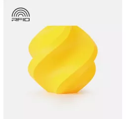 Пластик для 3D друку з котушкою Bambu Lab PLA Basic 1kg Yellow (A00-Y0-1.75-1000-spl)