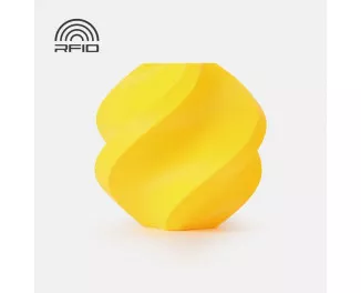Пластик для 3D друку з котушкою Bambu Lab PLA Basic 1kg Yellow (A00-Y0-1.75-1000-spl)
