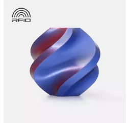 Пластик для 3D печати с катушкой Bambu Lab PLA Silk Midnight Blaze (A05-T2-1.75-1000-SPL)