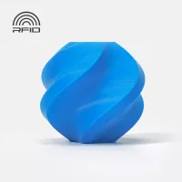 Пластик/филамент для 3D-принтера с катушкой Bambu Lab PLA Basic Filament with spool 1kg - Cyan (A00-B8-1.75-1000-spl)