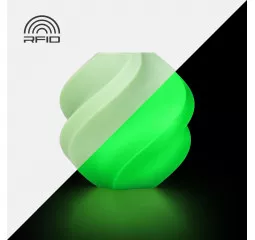 Пластик/филамент для 3D-принтера с катушкой Bambu Lab PLA Glow Filament with spool 1kg - Glow Green (A12-G0-1.75-1000-SPL)