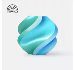 Пластик/філамент для 3D-принтера з котушкою Bambu Lab PLA Silk Multi-Color Filament with spool 1kg - Blue Hawaii (Blue-Green) (A05-T4-1.75-1000-SPL)