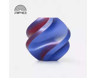 Пластик/філамент для 3D-принтера з котушкою Bambu Lab PLA Silk Multi-Color Filament with spool 1kg - Midnight Blaze (Blue-Red) (A05-T2-1.75-1000-SPL)