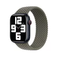Плетёный монобраслет для Apple Watch 38/40/41 mm Apple Braided Solo Loop Olive (MQY43), Size 6