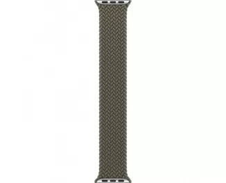 Плетёный монобраслет для Apple Watch 40/41/42 mm Apple Braided Solo Loop Olive (MQY63), Size 8