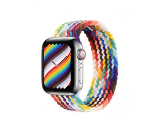 Плетёный монобраслет для Apple Watch 40/41/42 mm Apple Braided Solo Loop Pride Edition (MJX63), Size 7