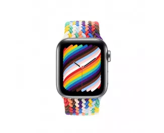 Плетёный монобраслет для Apple Watch 40/41/42 mm Apple Braided Solo Loop Pride Edition (MJX63), Size 7