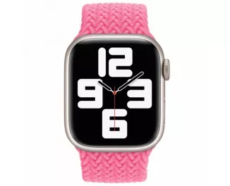 Плетений монобраслет для Apple Watch 42/44/45 mm Apple Braided Solo Loop Flamingo (MN1U3), Size 8