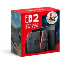 Портативная игровая приставка Nintendo Switch 2 Black Mario Kart World Bundle (0045496321529)